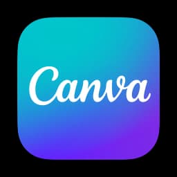 Canva (캔바) 서비스 로고